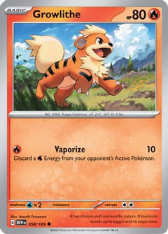 Growlithe (58) [SV: Scarlet & Violet 151] - Deck Out Gaming