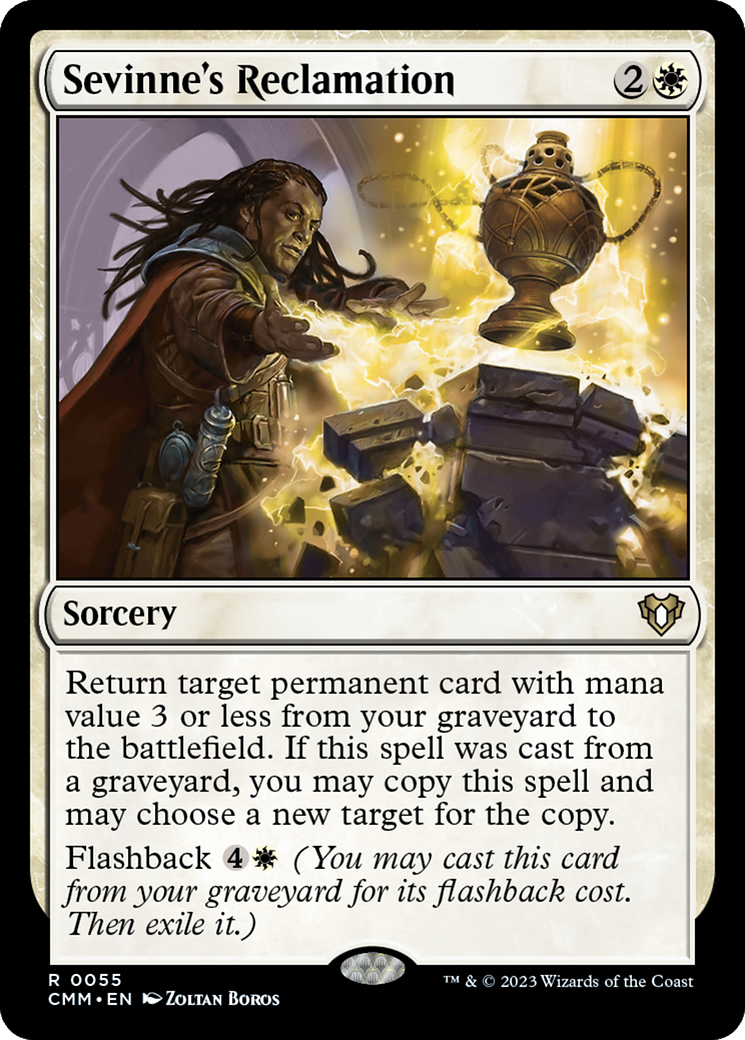 Sevinne's Reclamation (55) [Commander Masters] - Deck Out Gaming