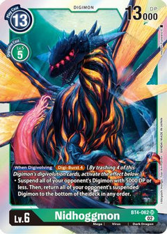 Nidhoggmon (Resurgence Booster Reprint) (BT4-062) [Resurgence Booster] Foil - Deck Out Gaming