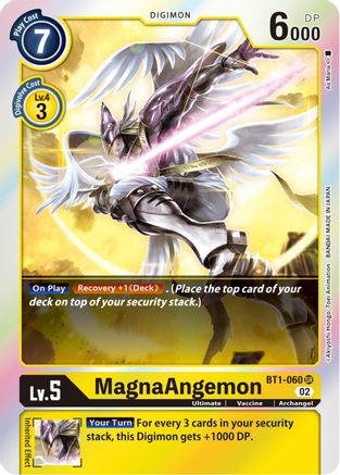 MagnaAngemon - BT1-060 (Resurgence Booster Reprint) (BT1-060) [Resurgence Booster] Foil - Deck Out Gaming