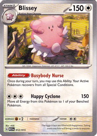 Blissey (12) [McDonald's Promos 2023] - Deck Out Gaming