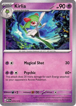 Kirlia (15) [McDonald's Promos 2023] - Deck Out Gaming