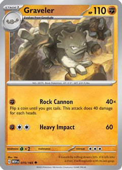 Graveler (75) [SV: Scarlet & Violet 151] - Deck Out Gaming