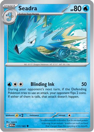 Seadra (117) [SV: Scarlet & Violet 151] - Deck Out Gaming