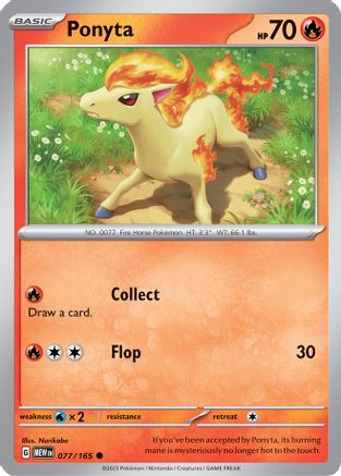 Ponyta (77) [SV: Scarlet & Violet 151] - Deck Out Gaming