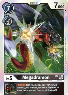 Megadramon (Resurgence Booster Reprint) (ST5-11) [Resurgence Booster] Foil - Deck Out Gaming