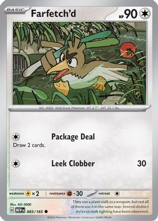 Farfetch'd (83) [SV: Scarlet & Violet 151] - Deck Out Gaming