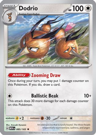 Dodrio (85) [SV: Scarlet & Violet 151] Holofoil - Deck Out Gaming