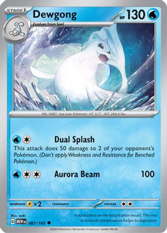 Dewgong (87) [SV: Scarlet & Violet 151] - Deck Out Gaming