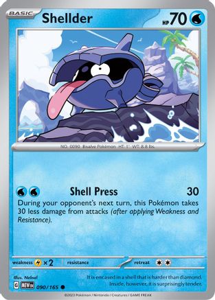 Shellder (90) [SV: Scarlet & Violet 151] - Deck Out Gaming