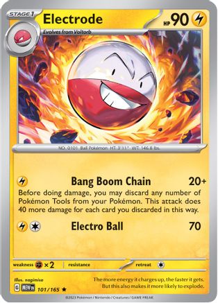 Electrode (101) [SV: Scarlet & Violet 151] Holofoil - Deck Out Gaming