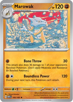 Marowak (105) [SV: Scarlet & Violet 151] Holofoil - Deck Out Gaming