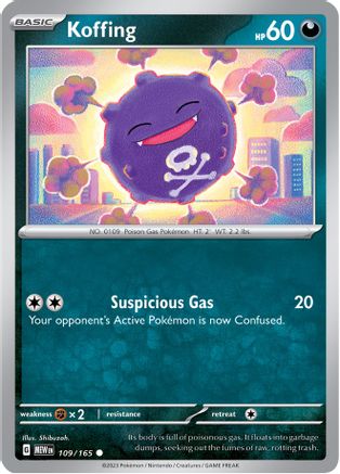 Koffing (109) [SV: Scarlet & Violet 151] - Deck Out Gaming