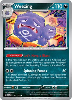 Weezing (110) [SV: Scarlet & Violet 151] Holofoil - Deck Out Gaming