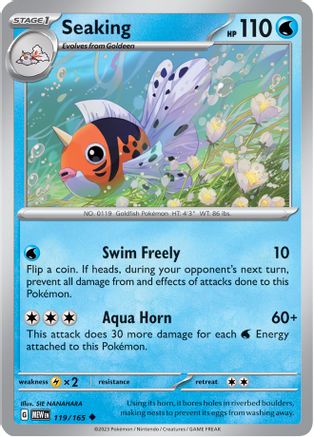 Seaking (119) [SV: Scarlet & Violet 151] - Deck Out Gaming
