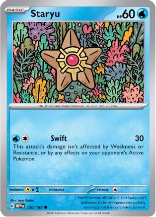 Staryu (120) [SV: Scarlet & Violet 151] - Deck Out Gaming