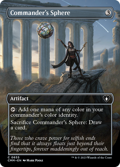 Commander's Sphere (Borderless) (655) [Commander Masters] - Deck Out Gaming