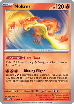 Moltres (146) [SV: Scarlet & Violet 151] Holofoil - Deck Out Gaming