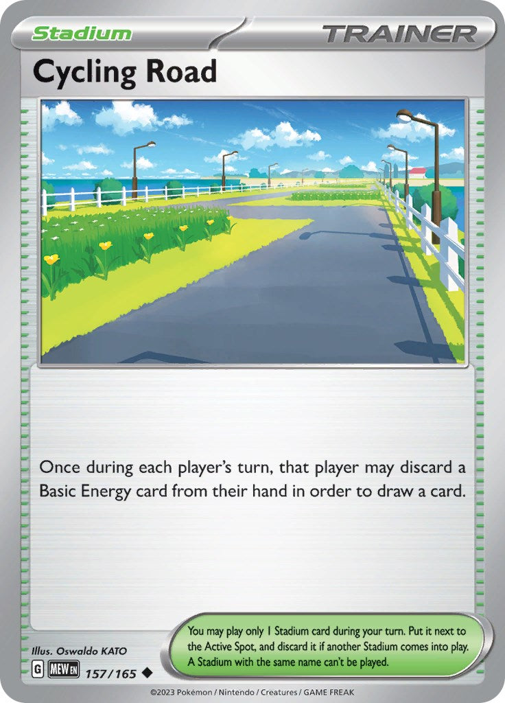 Cycling Road (157) [SV: Scarlet and Violet 151] Reverse Holofoil