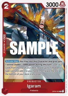 Igaram (OP04-002) [Kingdoms of Intrigue] Foil - Deck Out Gaming
