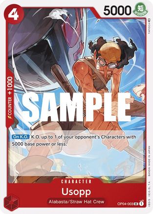 Usopp (OP04-003) [Kingdoms of Intrigue]