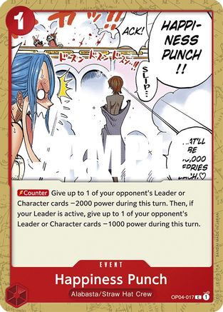 Happiness Punch (OP04-017) [Kingdoms of Intrigue] - Deck Out Gaming