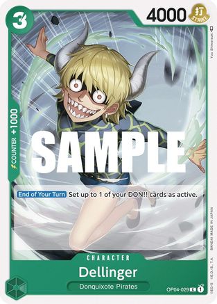 Dellinger (OP04-029) [Kingdoms of Intrigue] - Deck Out Gaming