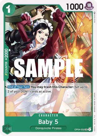Baby 5 (OP04-032) [Kingdoms of Intrigue] - Deck Out Gaming