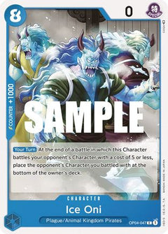 Ice Oni (OP04-047) [Kingdoms of Intrigue] - Deck Out Gaming