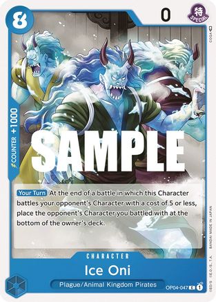 Ice Oni (OP04-047) [Kingdoms of Intrigue] - Deck Out Gaming