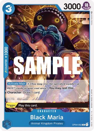 Black Maria (OP04-052) [Kingdoms of Intrigue] - Deck Out Gaming