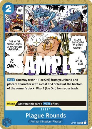 Plague Rounds (OP04-055) [Kingdoms of Intrigue] - Deck Out Gaming