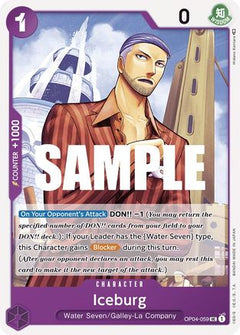 Iceburg (OP04-059) [Kingdoms of Intrigue] - Deck Out Gaming