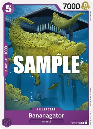 Bananagator (OP04-062) [Kingdoms of Intrigue] - Deck Out Gaming