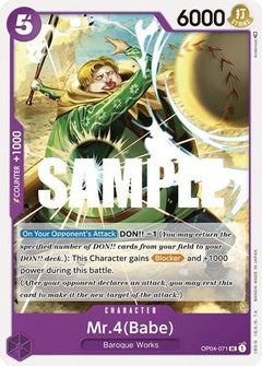 Mr.4 (Babe) (OP04-071) [Kingdoms of Intrigue] - Deck Out Gaming
