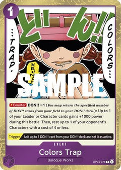 Colors Trap (OP04-074) [Kingdoms of Intrigue] Foil - Deck Out Gaming