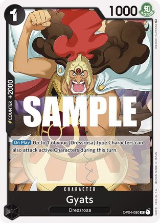 Gyats (OP04-080) [Kingdoms of Intrigue] - Deck Out Gaming