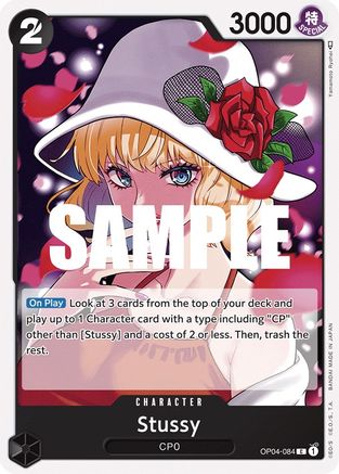 Stussy (OP04-084) [Kingdoms of Intrigue] - Deck Out Gaming