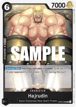 Hajrudin (OP04-088) [Kingdoms of Intrigue] - Deck Out Gaming