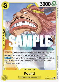 Pound (OP04-110) [Kingdoms of Intrigue] - Deck Out Gaming