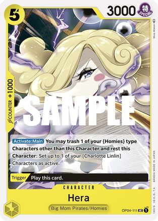 Hera (OP04-111) [Kingdoms of Intrigue]