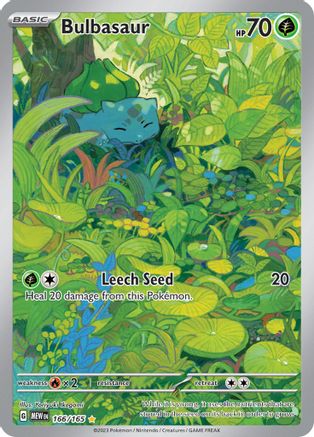 Bulbasaur - 166/165 (166) [SV: Scarlet and Violet 151] Holofoil - Deck Out Gaming