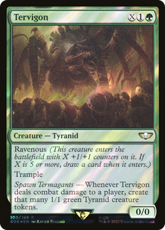 Tervigon (Surge Foil) (100) [Warhammer 40,000 Commander] foil - Deck Out Gaming