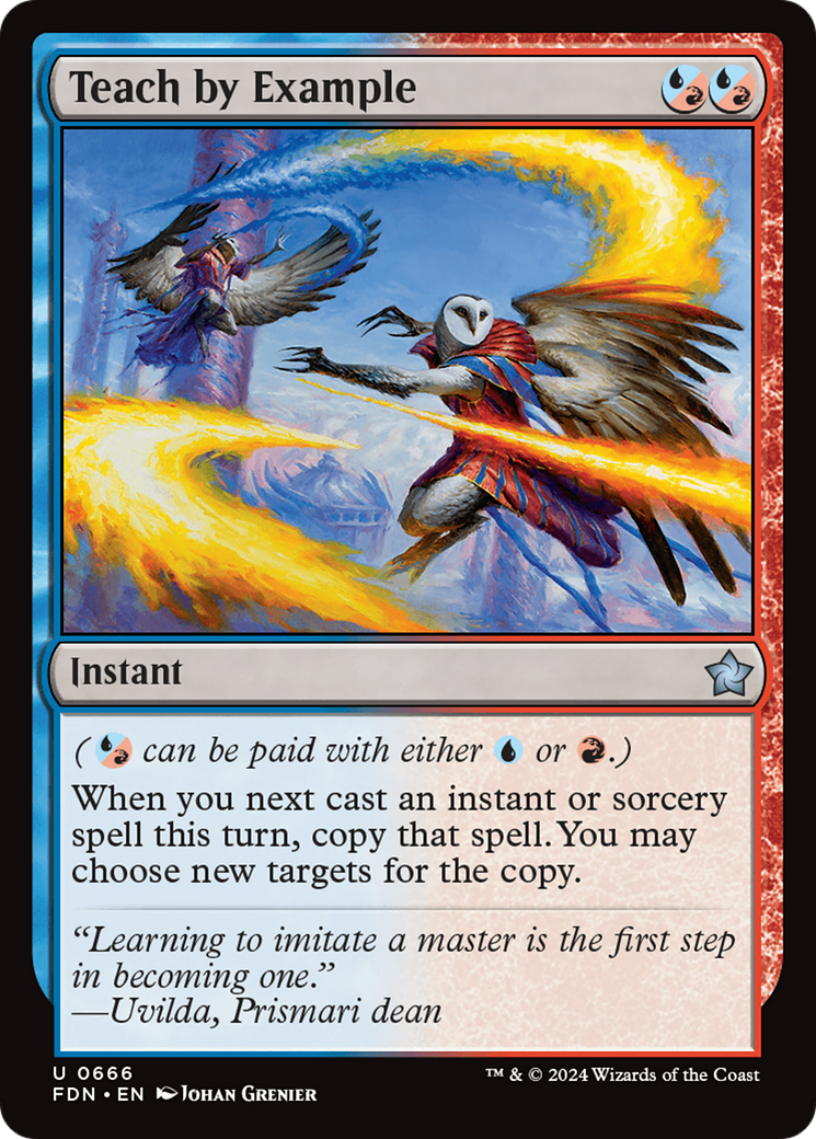 Teach By Example (666) [Foundations] - Deck Out Gaming