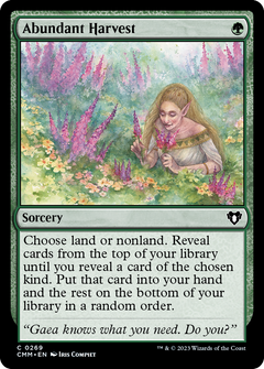 Abundant Harvest (269) [Commander Masters] foil - Deck Out Gaming