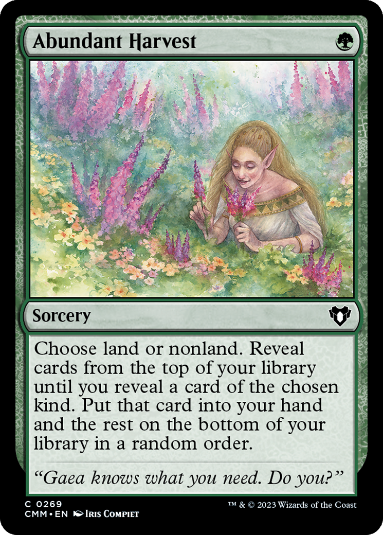 Abundant Harvest (269) [Commander Masters] - Deck Out Gaming
