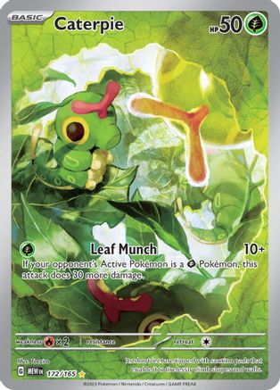 Caterpie - 172/165 (172) [SV: Scarlet and Violet 151] Holofoil - Deck Out Gaming
