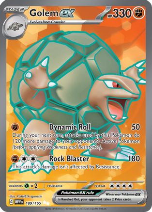 Golem ex - 189/165 (189) [SV: Scarlet & Violet 151] Holofoil - Deck Out Gaming