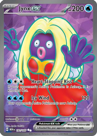 Jynx ex - 191/165 (191) [SV: Scarlet & Violet 151] Holofoil - Deck Out Gaming