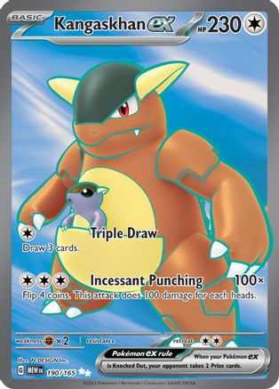 Kangaskhan ex - 190/165 (190) [SV: Scarlet & Violet 151] Holofoil - Deck Out Gaming